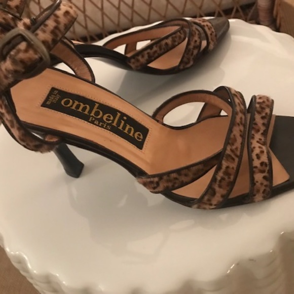 Ombeline Paris strappy sandals size 6, barely worn - Picture 2 of 6